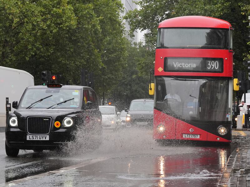 The warning comes after heavy rain caused flooding in parts of England