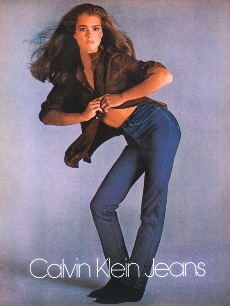 Shields made a name for herself modelling for Calvin Klein in the 1980s