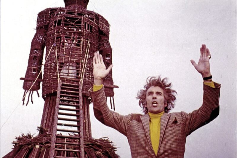 Christopher Lee in The Wicker Man 