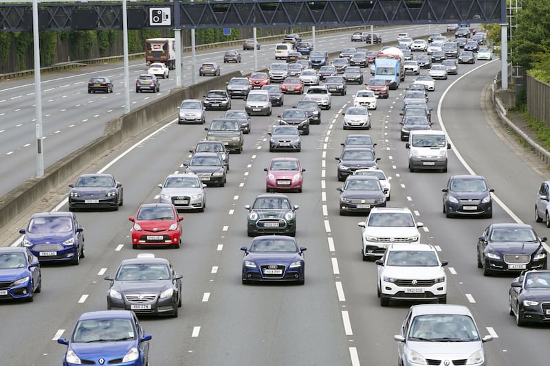 Journeys on the M25 clockwise between Junction 7 for the M23 and Junction 21 for the M1 are expected to be delayed by more than 90 minutes on Friday afternoon