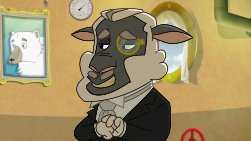 Christopher Eccleston's character in Danger Mouse (CBBC)