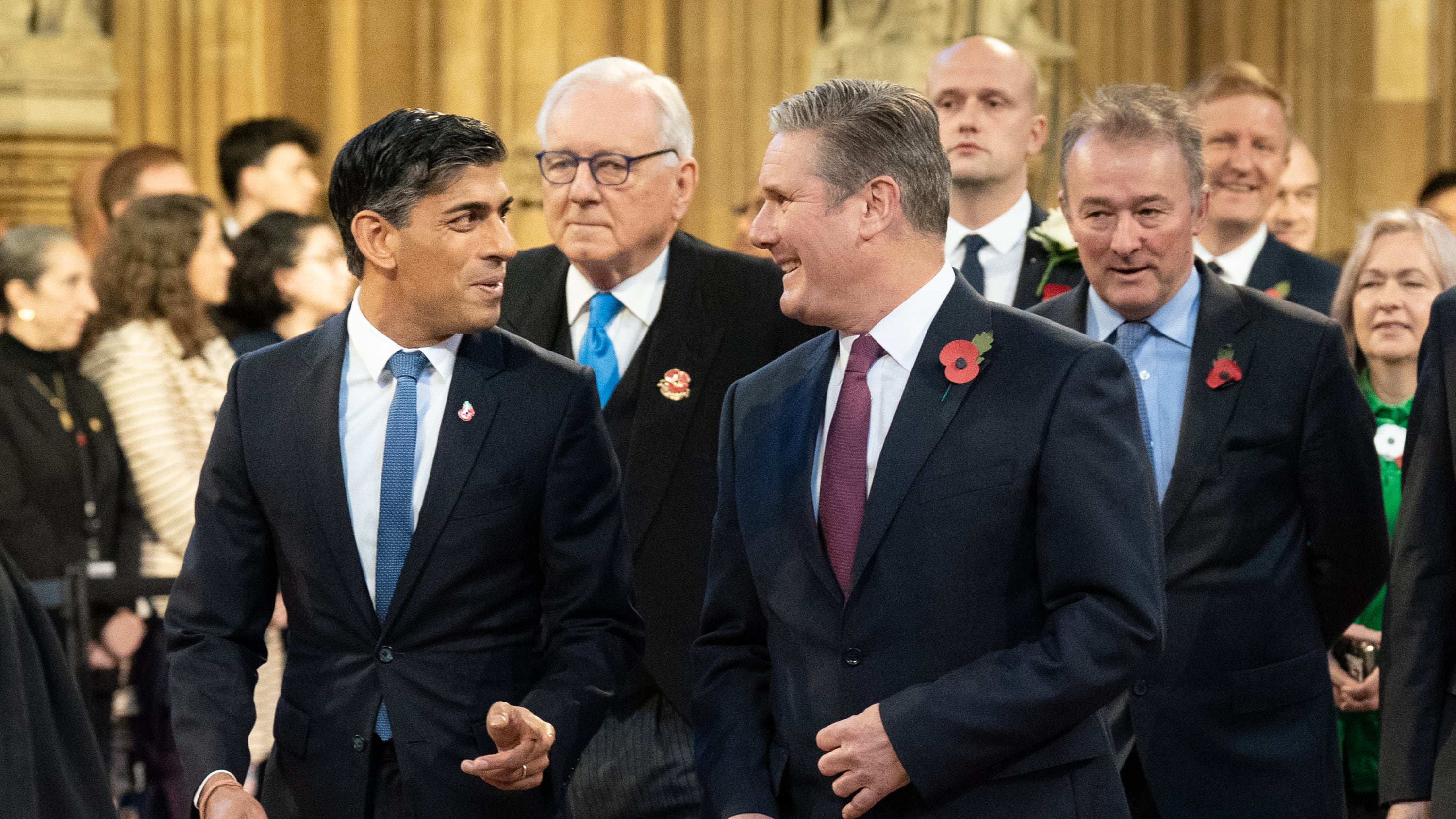 Labour Party leader Sir Keir Starmer and Prime Minister Rishi Sunak are expected to be guests at the Japanese state banquet