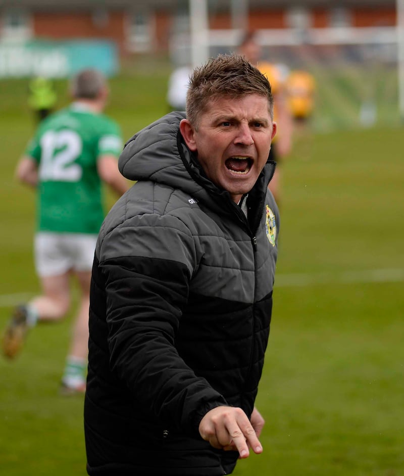 Portglenone manager John McKeeve