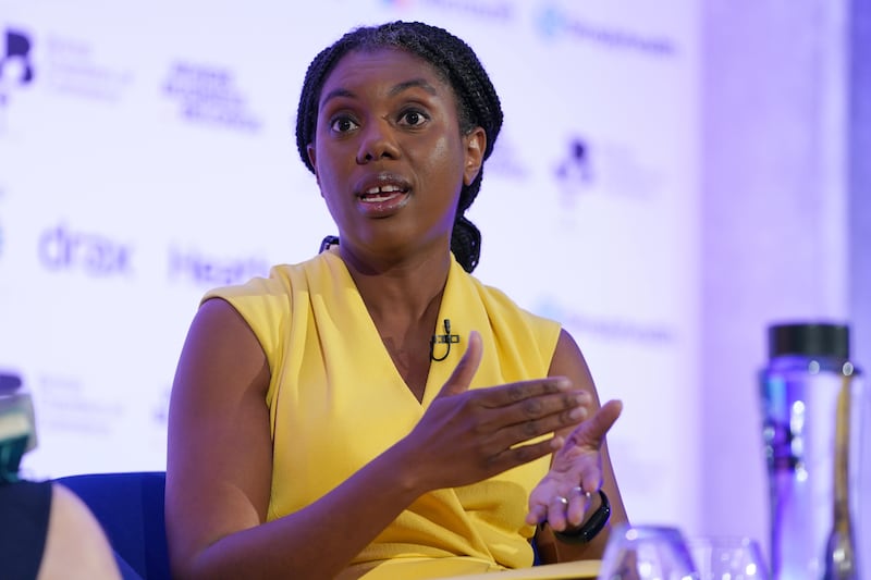 Kemi Badenoch is seen as a frontrunner in a potential bid to replace Rishi Sunak as leader of the Conservative Party