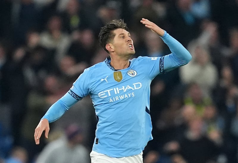 John Stones is among the injury doubts for City’s trip to Leicester