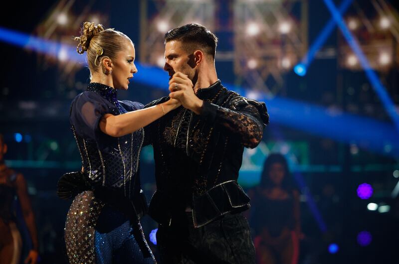 Tasha Ghouri and Aljaz Skorjanec won the dance-off