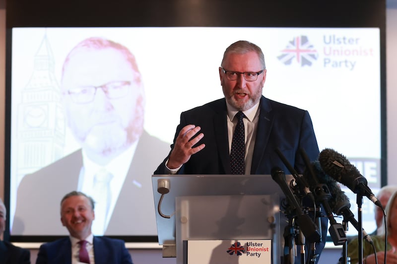 Doug Beattie, leader of the Ulster Unionist Party