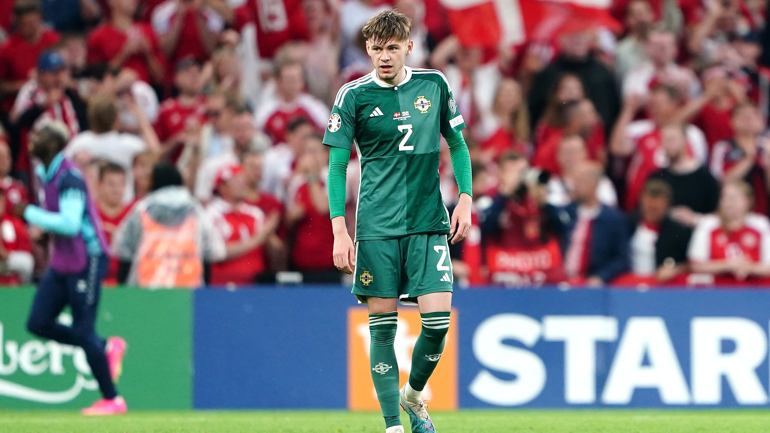 Conor Bradley has 13 caps for his country