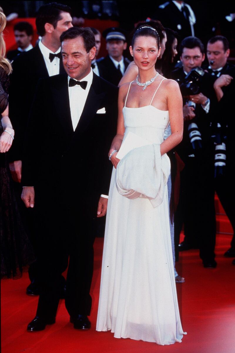 A young Kate Moss sported timeless simplicity at Cannes Film Festival