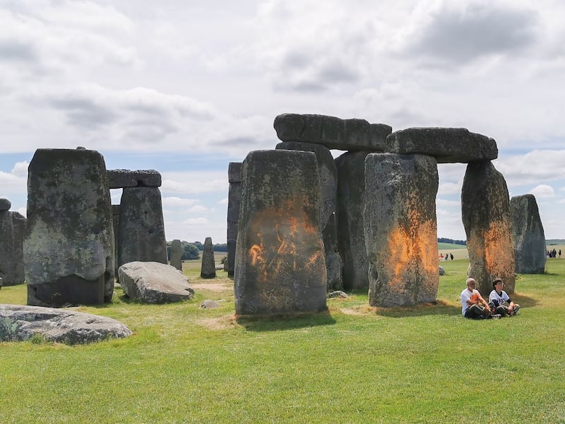 Two people have been charged over the Just Stop Oil protest at Stonehenge in June