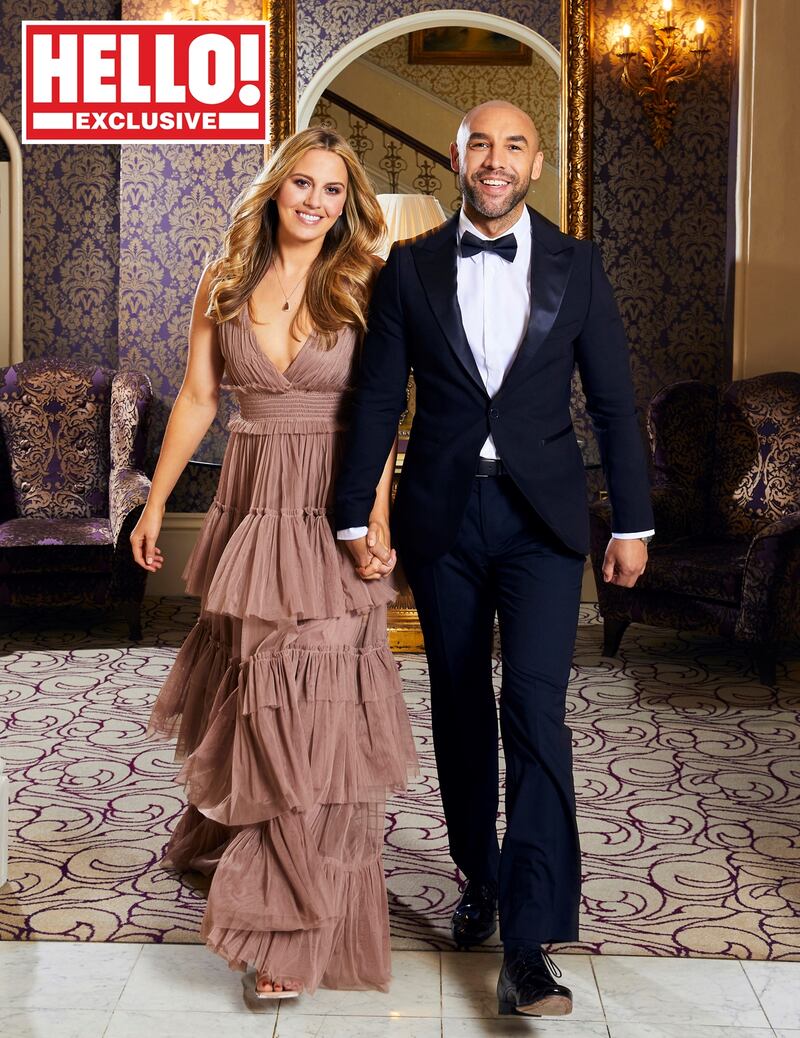 Alex Beresford and his fiancee Imogen McKay