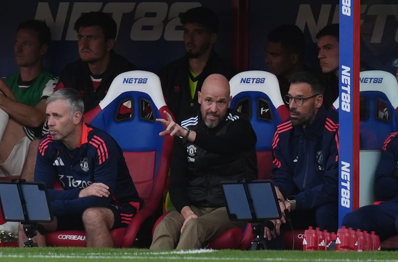 Ruud van Nistelrooy was assistant to Erik ten Hag