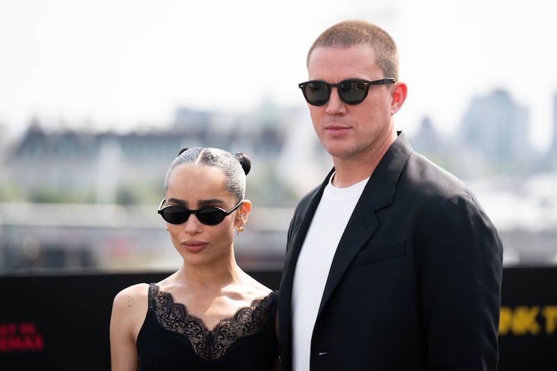 Tatum said Zoe Kravitz was ‘one of the cooler stars out there’