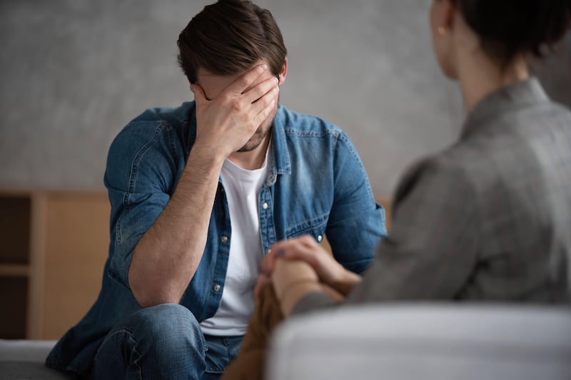 Talking to a therapist could help