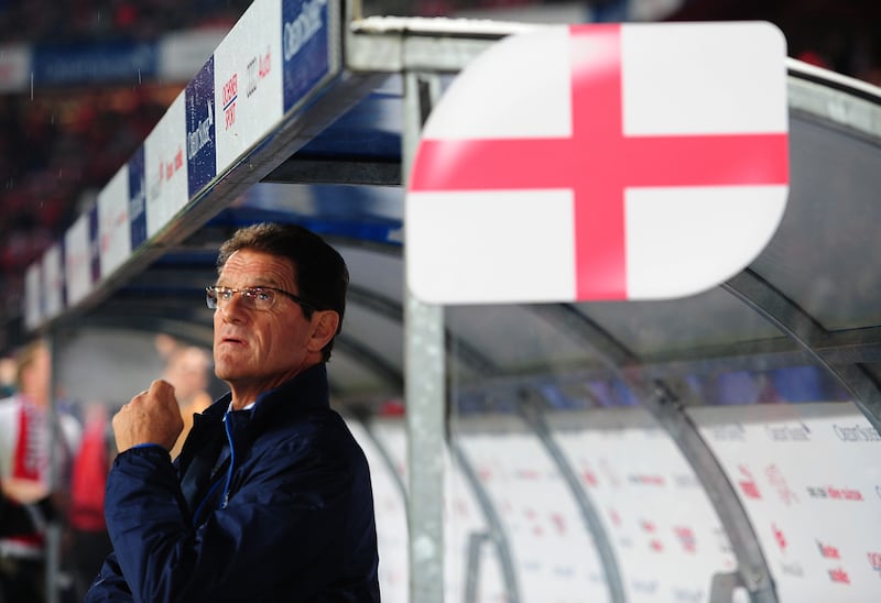 Fabio Capello succeeded Eriksson as England manager in 2007