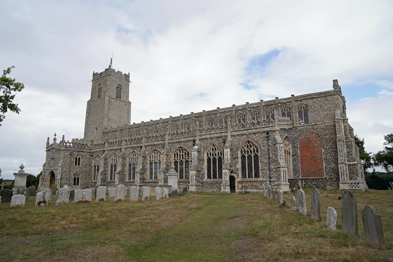 Holy Trinity Church in Blythburgh, Suffolk, where faith leaders face an ‘uphill task’ to raise money, according to Labour MP Jenny Riddell-Carpenter