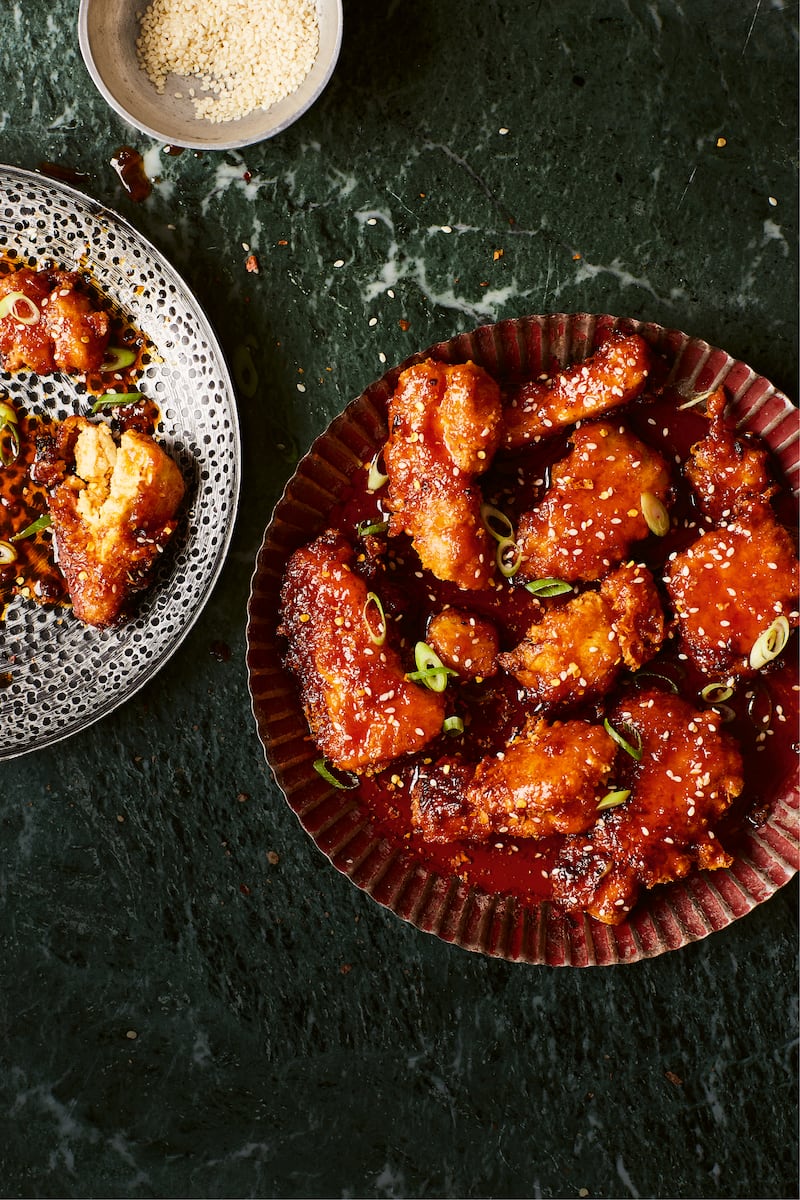 Crispy Korean-style chicken wings from BOSH! Meat