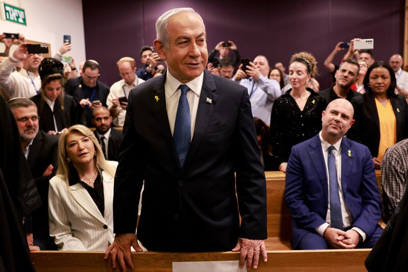 Israeli Prime Minister Benjamin Netanyahu has promised defiantly to refute the corruption allegations against him (Menahem Kahana/Pool Photo via AP)