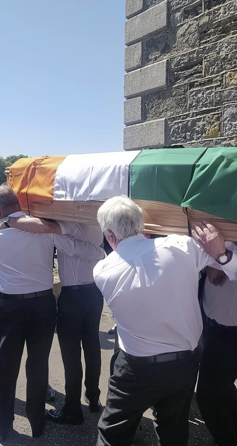 Kevin McKenna&#39;s funeral took place in Co Monaghan 