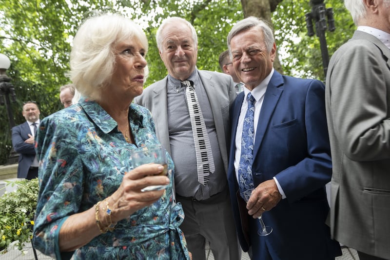 Blackburn joined the Queen, then Duchess of Cornwall, for her 75th birthday celebrations in 2022