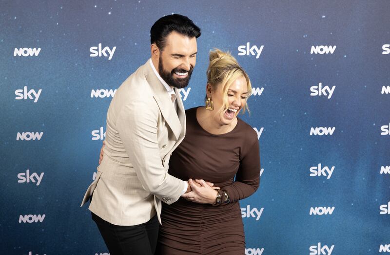 Rylan Clark and Josie Gibson arrive at a VIP screening of True Detective Night