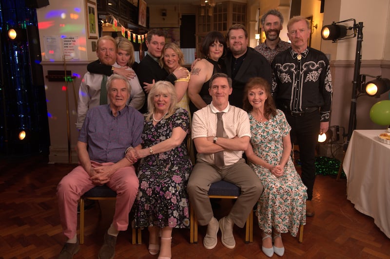 Nessa and Smithy’s wedding reception in Gavin And Stacey: The Finale (Tom Jackson/BBC)