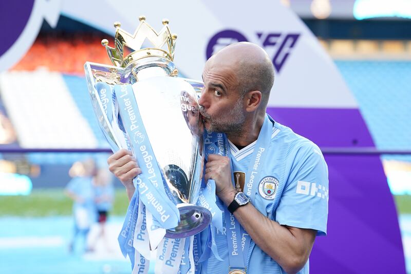 City boss Guardiola is in the final year of his contract