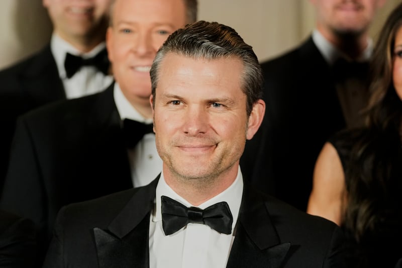 Pete Hegseth, Donald Trump’s choice to be defence secretary (Mark Schiefelbein/AP)