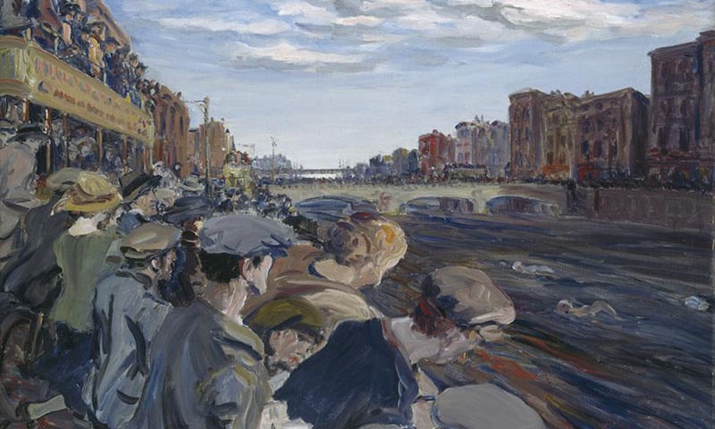 Artist Jack B Yeats won a silver medal for his painting The Liffey Swim in the 1924 Paris Olympics