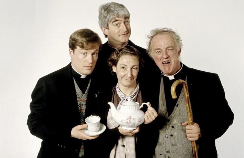 Set on the fictional Craggy Island, Fr Ted, which starred Dermot Morgan as Father Ted Crilly, Ardal O&#39;Hanlon as Fr Dougal McGuire, Frank Kelly as Fr Jack Hackett and Pauline McLynn as housekeeper Mrs Doyle, ran from 1995 and 1998 