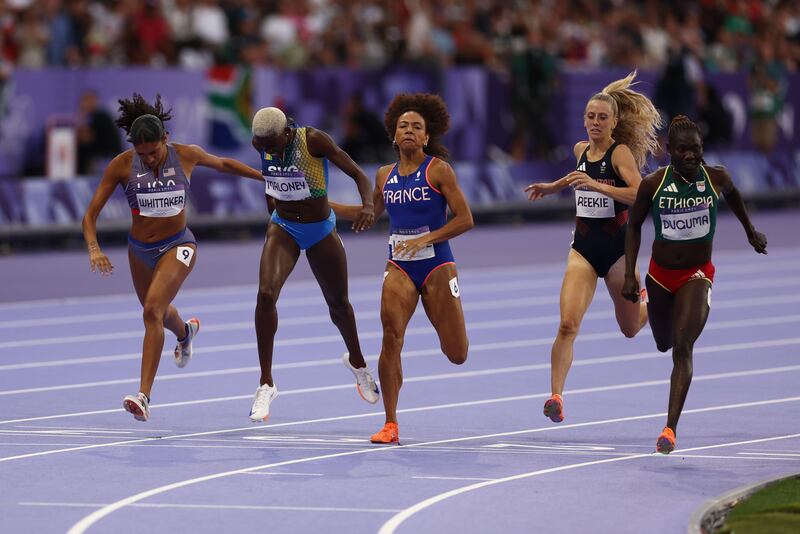 Women’s Olympians have sported pony tails, braids and buns throughout the event