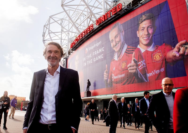 Sir Jim Ratcliffe has carried out a review of Manchester United’s facilities