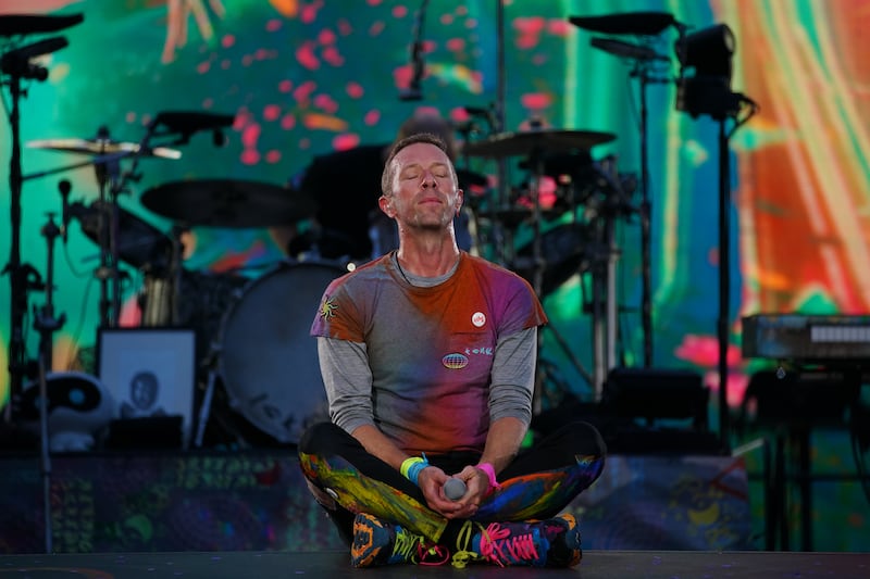 Coldplay also made the top 10