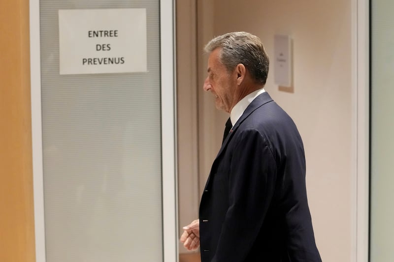 Sarkozy has denied any wrongdoing (AP)