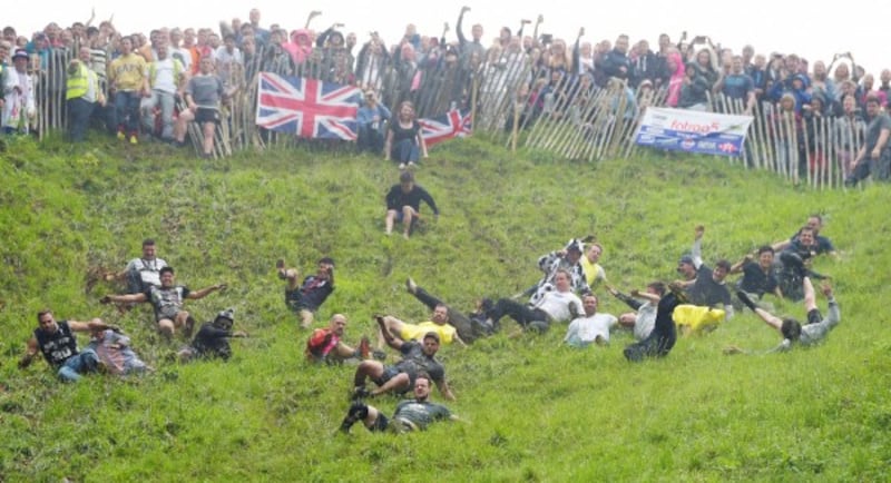 Cheese rolling