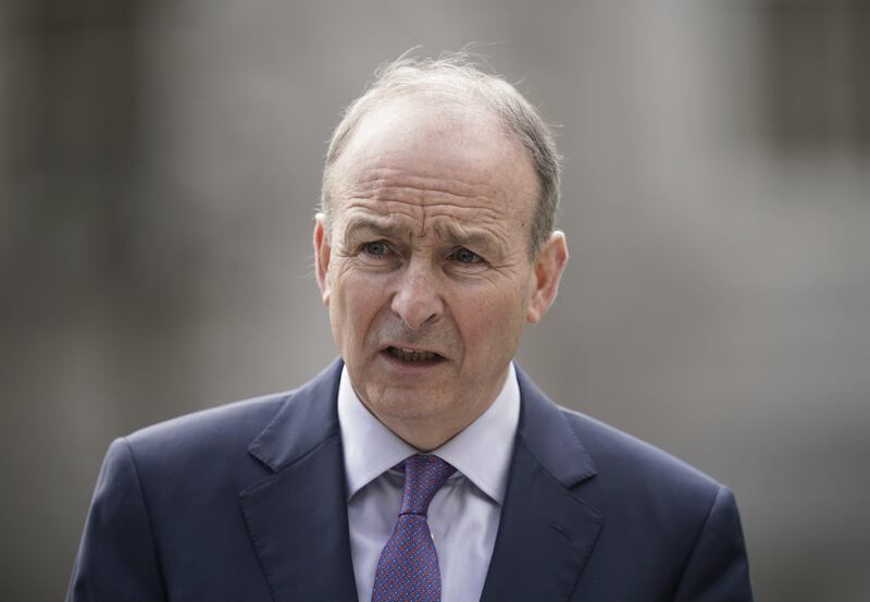 Tanaiste Micheal Martin said Michelle O’Neill’s comments ‘left a lot of be desired’