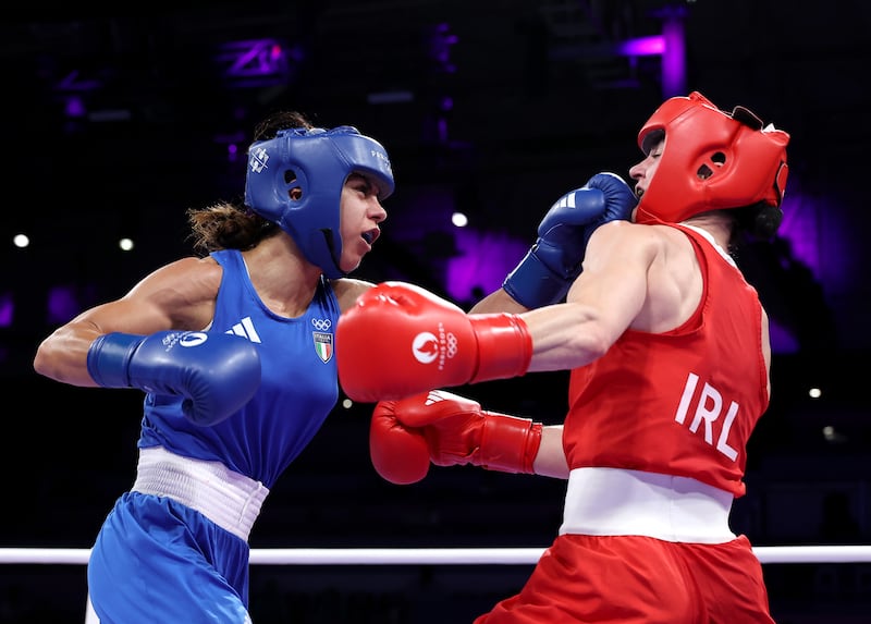 Kellie Harrington proved too elusive for Alessia Mesiano during Monday's last 16 clash. Picture by Getty