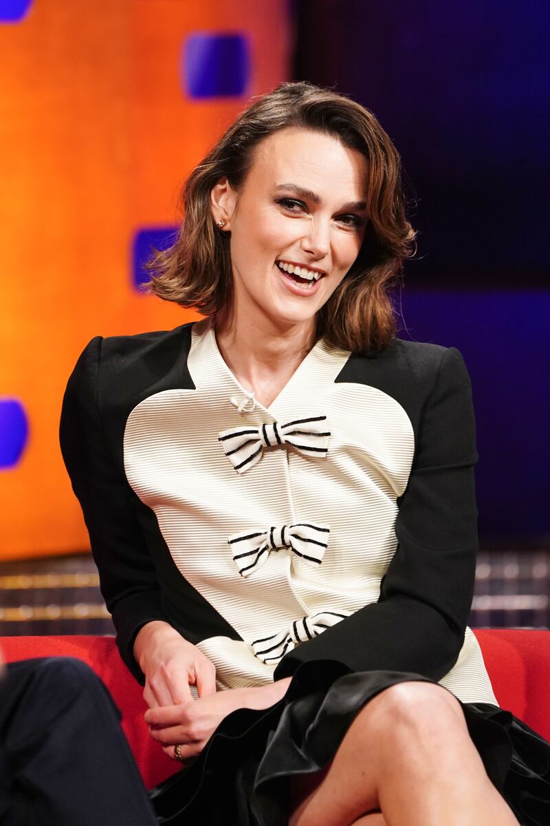 Keira Knightley also appears on the show