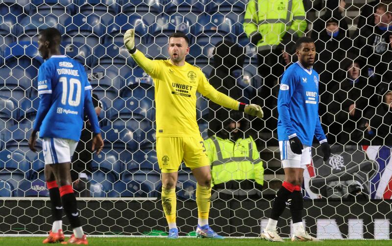 Liam Kelly is set to deputise for Jack Butland against Celtic