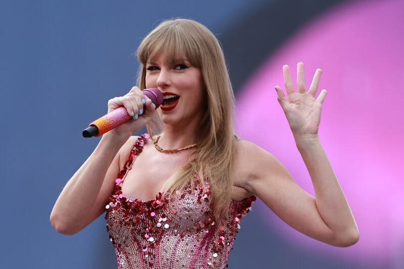 Taylor Swift was top of the list for celebrity-based questions asked to Amazon’s Alexa