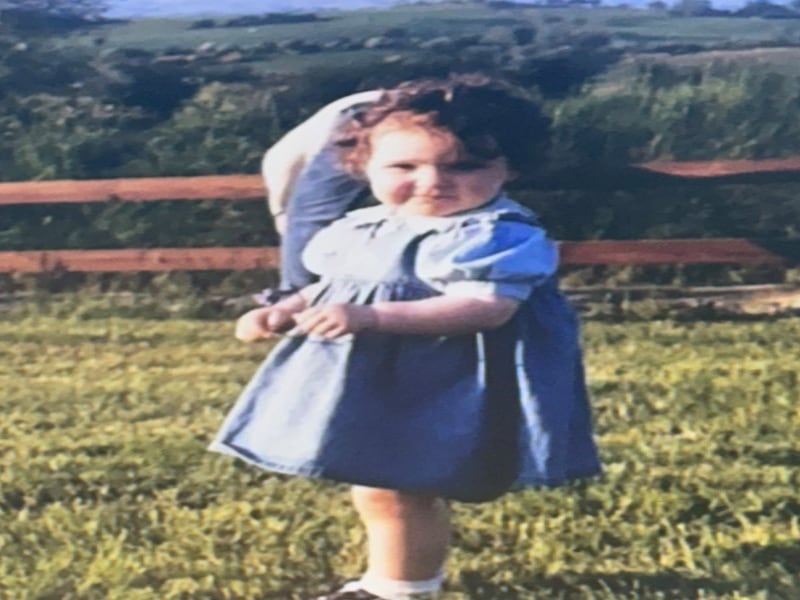 Family hand out image of Maura Monaghan who at 20 months old was one of the youngest killed in the Omagh Bomb in 1998.