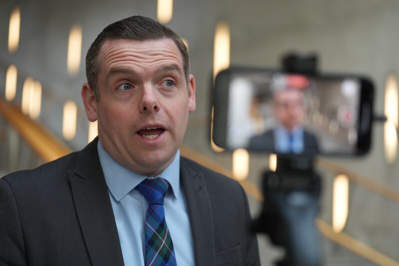 Scottish Conservative party leader Douglas Ross insisted Mr matheson’s behaviuor was not a ‘harmless mistake’.