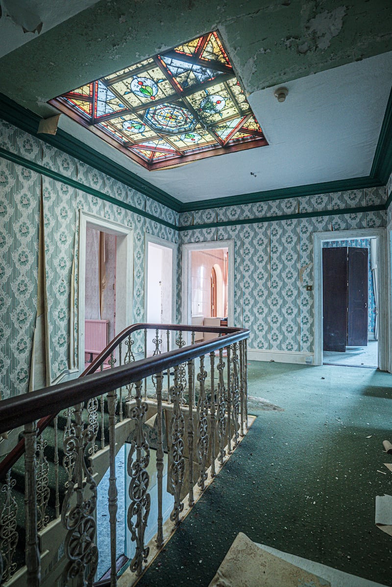 In her book Abandoned Ireland 2, photographer Rebecca Brownlie this Donegal Mansion as the saddest history of any homes she has visited