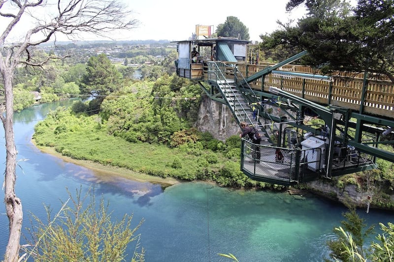 Bungee jumping was invented in New Zealand and Kiwis take it very seriously... 
