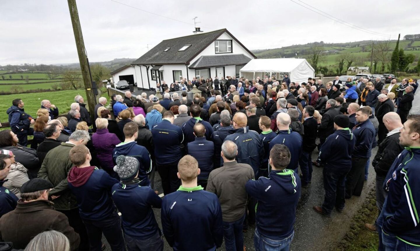 Monument to murdered Reavey brothers unveiled in south Armagh – The ...