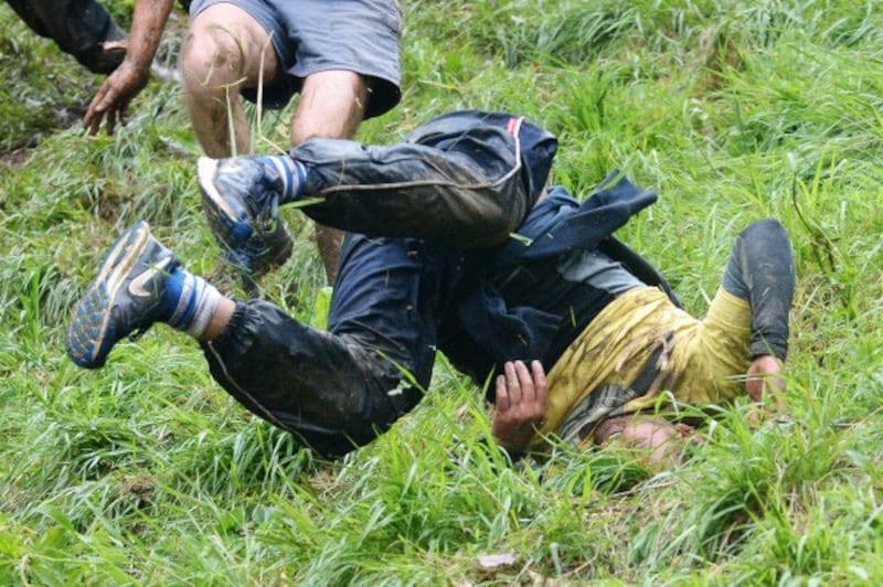 Cheese rolling