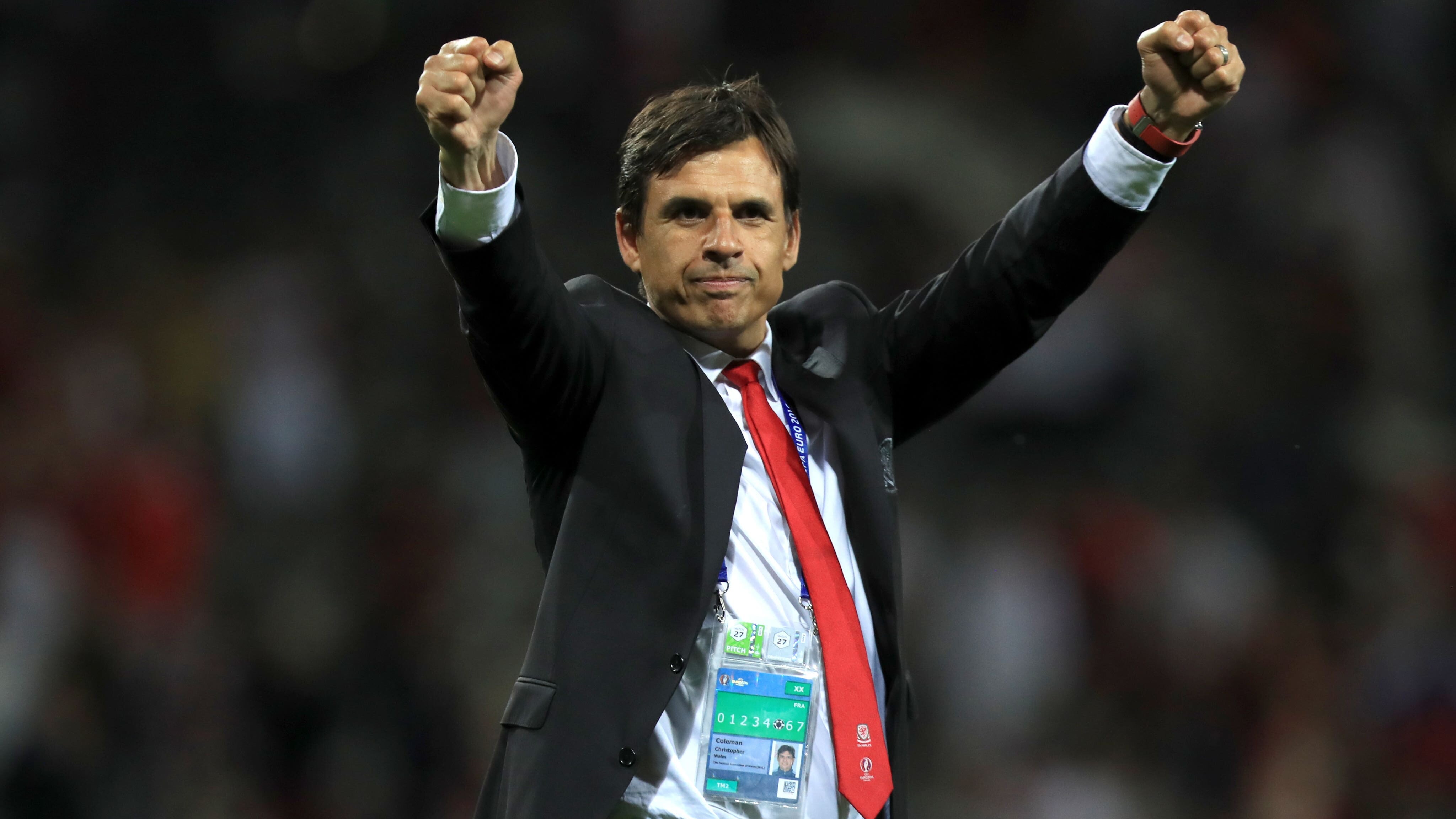 Former Wales men’s team manager Chris Coleman has spoken to the country’s women’s squad this week (Mike Egerton/PA)