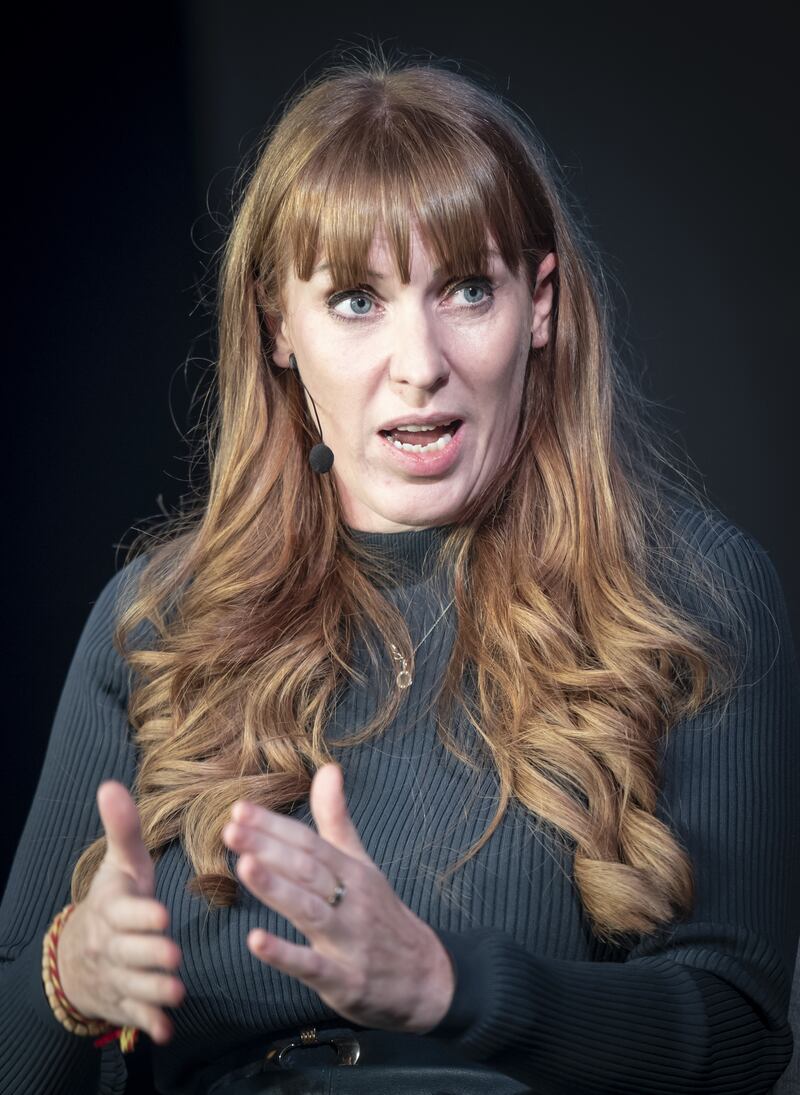 Deputy Labour Party leader Angela Rayner will say we ‘could now be months away from the reset of a nation’