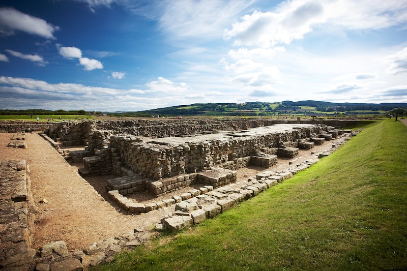 The Roman town of Corbridge