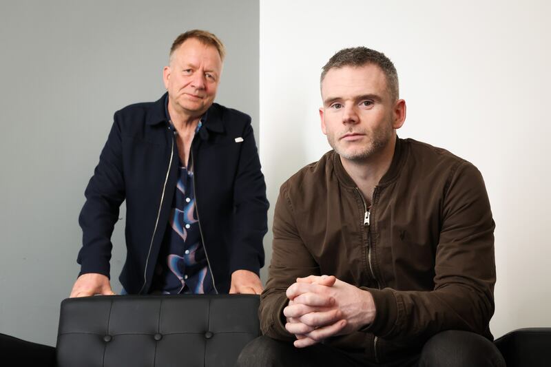 Lost Boys producer Ed Stobart and director Des Henderson. Picture by Kelvin Boyes